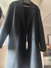 HLA海澜之家大衣男轻商务经典平驳领纯羊毛外套男冬季 实拍图