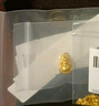 中国黄金（CHINA GOLD）黄金项链女士足金葫芦吊坠转运珠生日情人节礼物送女友老婆 【京速达】足金葫芦吊坠约0.3g*配银链 实拍图