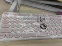 雷柏（Rapoo） X260S 键鼠套装 无线键鼠套装 办公键盘鼠标套装 电脑键盘 笔记本键盘 粉色 实拍图