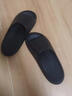 京东京造【泡泡云】踩屎感厚底轻盈防滑外穿拖鞋新款拖鞋男士 黑色44-45 实拍图