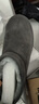 红蜻蜓雪地靴女秋冬加绒百搭棉鞋保暖短靴女靴WLC43470灰色40 实拍图