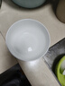 錦鳯 纯白骨瓷碗米饭碗汤碗景德镇餐具家用陶瓷大面碗汤锅高脚碗1个装 7英寸面碗 实拍图