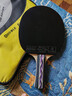 双鱼乒乓球拍横拍单拍 3星三星球拍初学训练用 3D-C 附拍套 实拍图