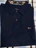 七匹狼长袖T恤男抗菌面料POLO保罗衫男秋季简约商务通勤翻领长T打底衫男 101(藏青)-5A抗菌款 L 170/88A(L) 实拍图