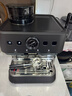 Barsetto/百胜图【情人节礼物】03咖啡机54mm平刀研磨一体专业商用三加热系统强劲蒸汽意式全半自动家用 石墨黑 实拍图