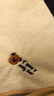 【洁丽雅同厂】婴儿刺绣小方巾超柔新生宝宝儿童洗脸擦手24*24cm 随机2条装 实拍图