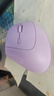 B.O.W航世 MD190mini 无线蓝牙双模办公鼠标 中小手人体工程学鼠标垂直 平板笔记本台式电脑通用 星幕紫 实拍图