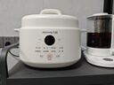 九阳（Joyoung）电炖盅 电炖锅 隔水炖煮 家用煮粥煲汤锅燕窝炖盅4.5L白瓷内胆炖汤锅上蒸下炖DG25G-GD188 实拍图