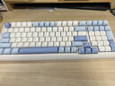迈从（MCHOSE）K99 V2客制化机械键盘无线蓝牙有线三模结构全键热插拔电竞游戏办公笔记本ipad通用 K99 V2 晴空蓝-风信紫轴 实拍图