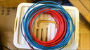 正泰（CHNT）电线电缆 铜芯家用电线国标 插座空调热水器用 BV2.5平方红色50米 实拍图