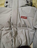 鸭鸭孙颖莎同款时空道宇羽绒服男短款2025冬季新款男女款面包服外套HY 月光白色 S 165/84A(S) 实拍图