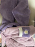 多妙屋儿童睡衣秋冬女童珊瑚绒套装法兰绒亲子家居服 99090紫色 160cm  实拍图