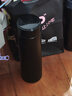 炊大皇 保温杯 316L医用级不锈钢茶水分离商务便携保温杯 黑色 490ml 实拍图
