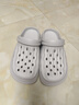 男士外穿EVA拖鞋男沙滩鞋居家凉拖女拖鞋软底一字拖洞洞鞋凉拖鞋 灰色 42 -43【尺码偏小】 实拍图