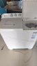 海尔半自动洗衣机11公斤/12公斤/15公斤双缸双桶洗衣机大容量双电机强劲动力洗脱分离送老人操作简单 优选11公斤 双缸 丨抗菌波轮+双风干+动平衡环+脚轮 实拍图