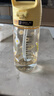 QWE吸管杯500ml金菊黄PPSU刻度杯大容量Y型耐咬硅胶吸嘴百搭款单手控 实拍图