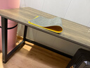 汤能优品电脑桌台式书房办公学习桌家用书桌简约写字桌卧室电竞游戏桌子 灰橡木色140*70CM【40MM钢管】 实拍图