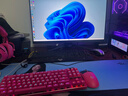 罗技【键盘鼠标套装】 GPW3无线游戏鼠标+ PROXTKLRAPID RT快银磁轴电竞键盘瓦罗兰特 粉色 实拍图