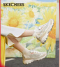 斯凯奇（Skechers）新年礼物奶茶熊女鞋冬厚底老爹鞋软底百搭熊猫鞋休闲运动鞋149238 实拍图