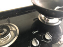 美的（Midea）【有奖发票】燃气灶双灶家用钢化玻璃面板4.5-5.0kw天然气液化气煤气灶家用台嵌两用大火力猛火灶 天然气 4.5KW安全蓝焰灶 实拍图