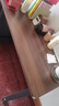 赛森实木电脑桌家用学习写字桌台式书桌办公简易书桌电竞长条子工作台 【胡桃木色】16MM厚桌面E1级环保 长100*50*75加粗碳钢桌架50mm方 实拍图