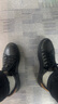金利来（Goldlion）【新年送礼】男鞋时尚个性板鞋舒适系带休闲鞋55323073901A黑42 实拍图
