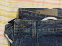 真维斯（Jeanswest）王一博代言牛仔裤男秋冬新款天丝舒适修身直筒高端潮牌休闲裤子男 深蓝+蓝色【天丝厚款组合】 32 码(2尺5) 【建议130-140斤】 实拍图
