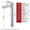 莱尔诗丹台上盆水龙头 加高面盆水龙头单冷浴室柜艺术盆加高水龙头LD10561 实拍图