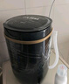 VCJ洗衣机半全自动迷你洗衣机小型洗脱一体小型家用母婴内衣裤洗袜子神器儿童单身人宿舍出租房 新4.5KG【立体水洗去污*定时降噪快洗】暗夜黑 实拍图