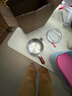 不锈钢辅食锅一人食泡面碗锅沙拉碗轻食带手柄防烫家用耐高温饭碗 【14cm有盖】加厚迷你小胖锅送钢丝抹布1条 14cm 实拍图