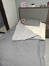 京东京造小京研磨毛三件套 100g轻柔丝滑 A类亲肤 床单被套枕套 单人宿舍0.9/1.2m床 瓦灰 实拍图