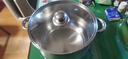 【加高】不锈钢汤锅加厚家用加高煲汤大容量煮粥炖锅 加高：加大【24cm】汤锅+玻璃盖 实拍图