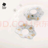 babycare婴儿口水巾纯棉纱布三角巾围嘴围兜一次性柔软防水便携-西高地 实拍图
