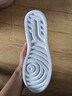 特步情侣男女板鞋小白鞋空军一号冬季革面保暖运动板鞋休闲鞋 实拍图
