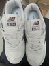 NEW BALANCE NB574官方休闲鞋女鞋复古舒适秋冬透气网鞋轻便百搭潮流运动鞋 米白色 WL574RCF 37.5 (脚长24cm)尺码详询客服 实拍图