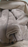 京东京造 220g牛奶绒四件套 A类秋冬加厚高克重法兰绒保暖双人床单枕套被套 1.8米床 椰云Milky 实拍图