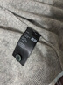 优衣库女装羊绒圆领针织短开衫/25秋冬新款479672 03 灰色 L /160/88A 实拍图