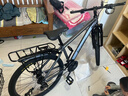 永久自行车成人山地车自行车学生男女铝合金变速公路自行车油碟单车 【钢架/全套轴承】摩天灰 24速 26寸【推荐155-185cm】 实拍图