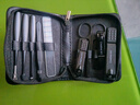 Creative art指甲刀套装全套指甲剪钳德精挖耳勺指甲锉家用国便携经典黑色9件 实拍图