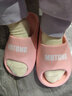 牧童儿童拖鞋夏季家居鞋室内软底浴室男女童亲子凉拖鞋 糖果粉 190 实拍图