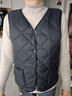 都市丽人保暖背心女马甲秋冬羊毛坎肩内搭轻薄外套加绒加厚发热坎肩马夹女 实拍图