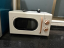 美的【国家补贴8折】厨房小家电小滋味微波炉变频家用小型百搭复古转盘式经典双旋钮轻音M20H4 实拍图