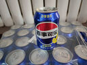 百事可乐Pepsi 清柠味碳酸饮料汽水 330ml*24听 整箱装 实拍图