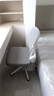 得力（deli）KF256可翻折扶手电脑椅 居家办公椅 学习椅 人体工学透气网布 白 实拍图