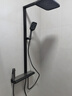 惠达（HUIDA）淋浴花洒全套精铜主体家用卫生间沐浴顶喷头花洒增压套装枪灰DW79 实拍图