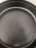 铁仕达（Telssida）木柄双耳加厚铸铁锅烙饼锅老式生铁锅无涂层平底锅不粘煎锅饼铛 实拍图
