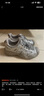 骆驼（CAMEL）经典丑萌鞋女时尚撞色户外休闲鞋 L24S255657A 银/灰 39 实拍图