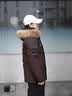 波司登极寒鹅绒羽绒服男女情侣同款冬加厚大毛领保暖抗风外套 实拍图
