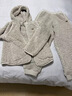 蕉内【刘浩存同款】绒绒506H羊羔绒睡衣女士家居服连帽情侣套装秋冬季 实拍图