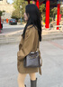 viney轻奢水桶包包女包牛皮斜挎包高级感生日圣诞礼物送女生女友 【咖色】圣诞节礼物送老婆大容量通勤实用腋下包 品牌时尚百搭休闲通勤单肩包 实拍图